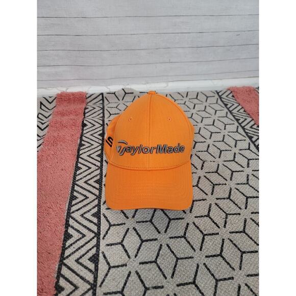 TaylorMade M1 PSi Adjustable Hat in Bright Orange, One Size Fits All - Picture 1 of 9